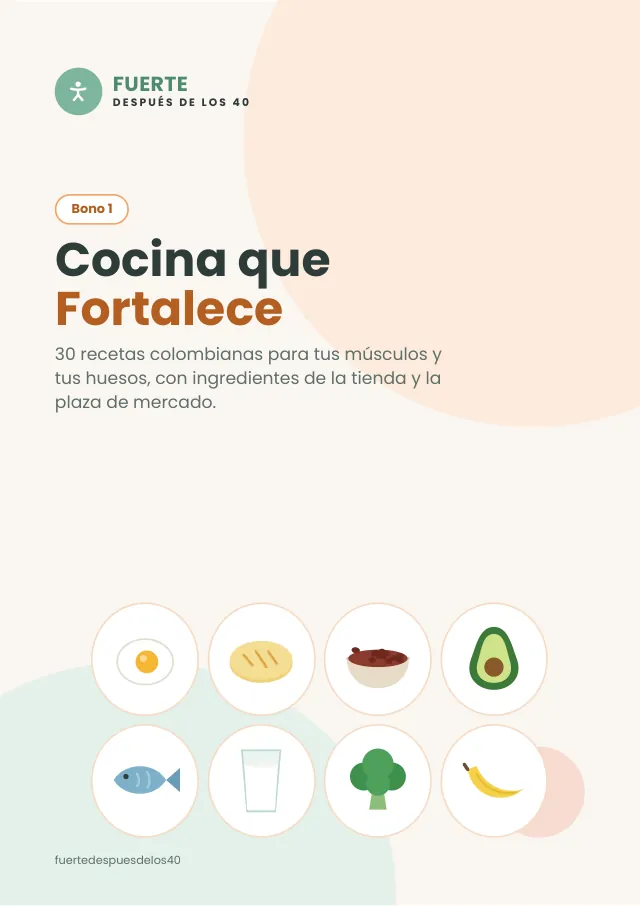 Portada del Bono: Cocina que Fortalece